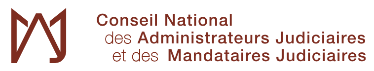 Logo Conseil National des Administrateurs Judiciaires et Mandataires Judiciaires